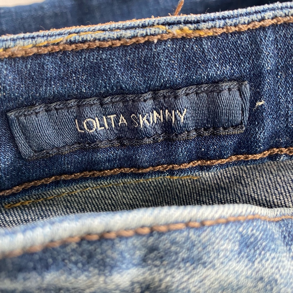 Lucky Brand Lolita Skinny Women’s Size 2/26 Blue Stretch Denim Jeans - Picture 11 of 16